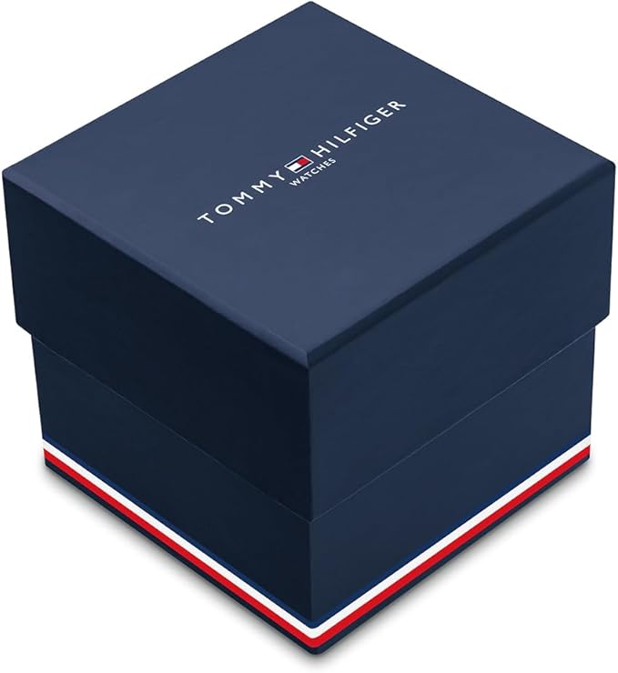 Tommy Hilfiger Analogue Multifunction Quartz Watch for Men with Stainless Steel mesh and Link Bracelet and Leather Strap