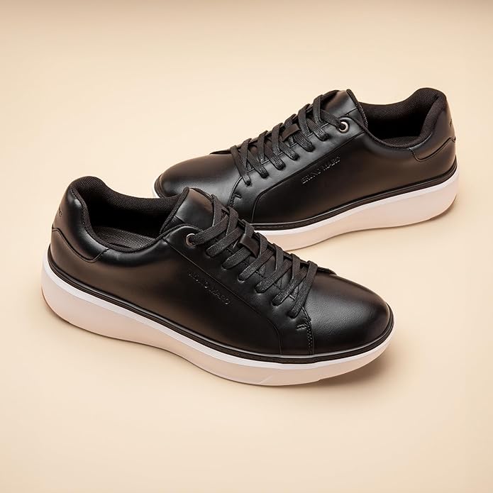 Men's Dress Fashion Sneakers Casual Shoes, Comfortable Arch Support Walking and Running Shoes