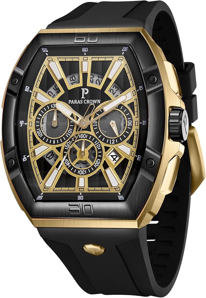 Tonneau Dial Luminous Quartz Business Wrist Watch