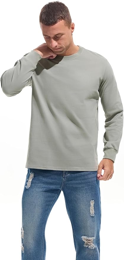 Weight Crew Neck T-Shirt Mens