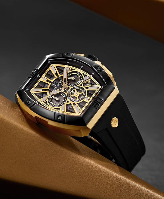 Tonneau Dial Luminous Quartz Business Wrist Watch